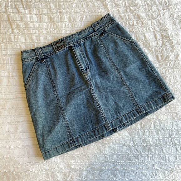 90’s Vintage Denim Skort - Picture 1 of 4